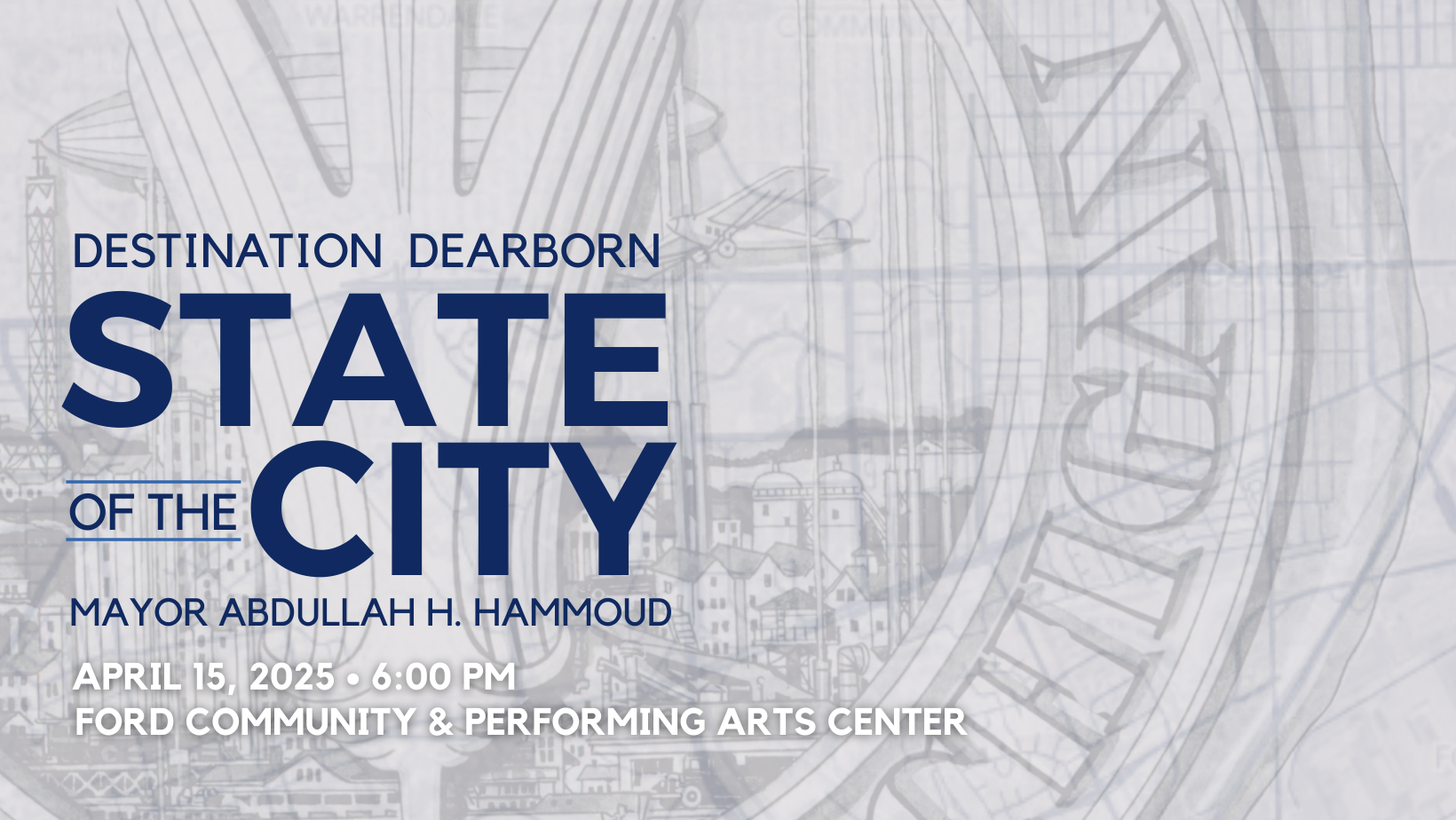 Dearborn Mayor to host 2025 State of the City address on April 15